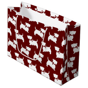 Scottish Terrier Scotty Dog Puppy Scottie Large Gi Gift Bag