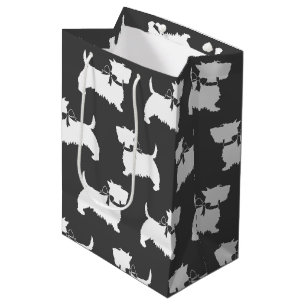 Scottish Terrier Scotty Dog Puppy Scottie Medium G Gift Bag