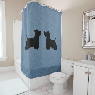 Scottish Terrier Shower Curtain