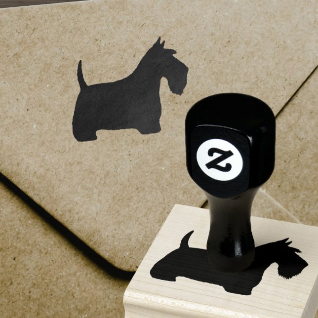 Scottish Terrier Silhouette | Scottie Dog Rubber Stamp (Creator Uploaded)