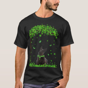 Scottish Terrier St Patricks Day Lover Irish Shamr T-Shirt
