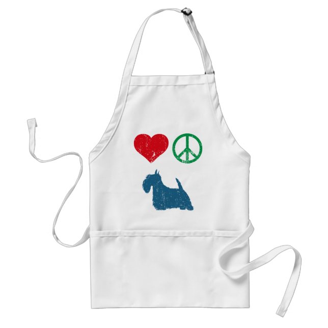 Scottish Terrier Standard Apron (Front)