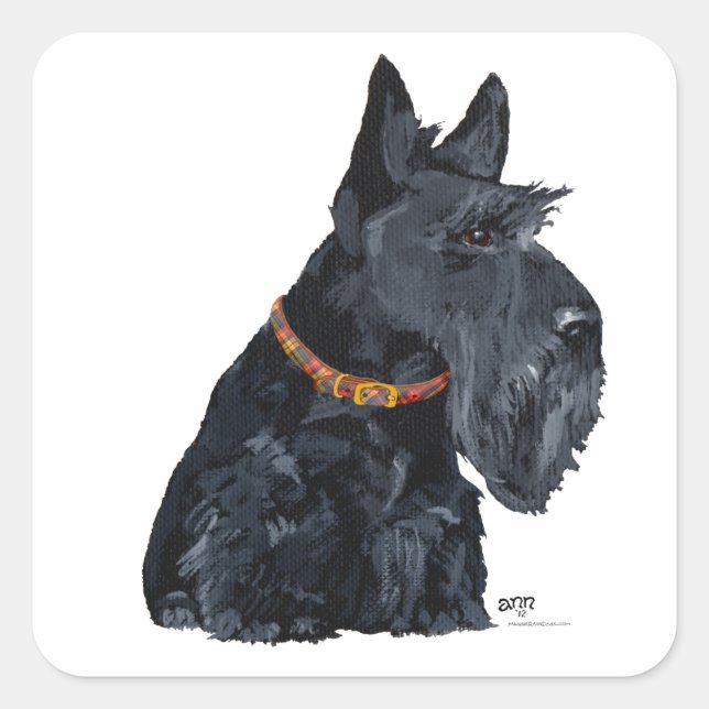 Scottish Terrier Sticker (Front)