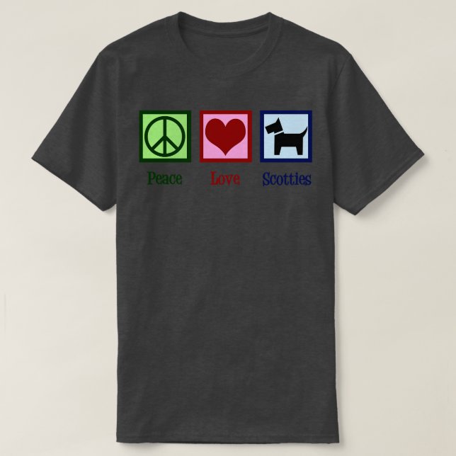 Scottish Terrier T-Shirt (Design Front)