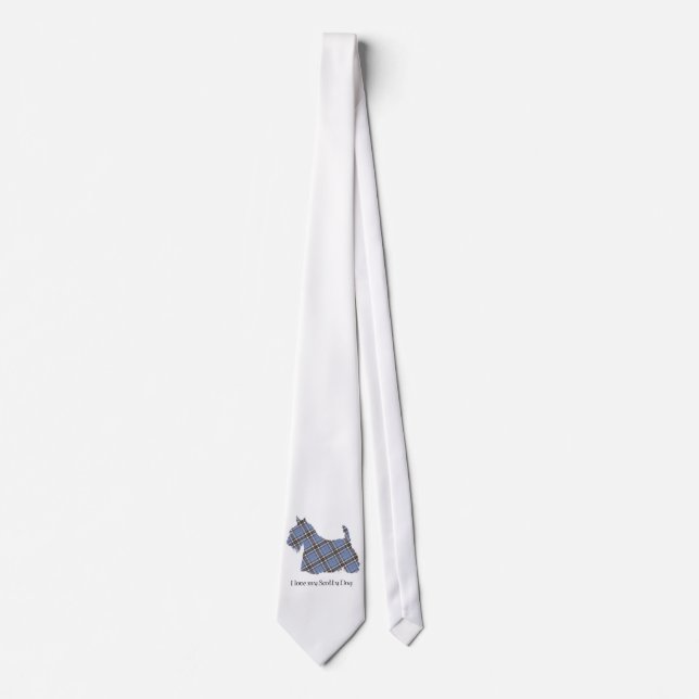 Scottish Terrier Thomson Tartan Tie (Front)