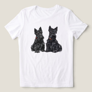 Scottish Terrier Tri-Blend Shirt