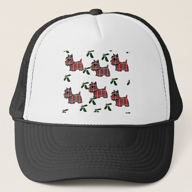SCOTTISH TERRIER TRUCKER HAT (Front)