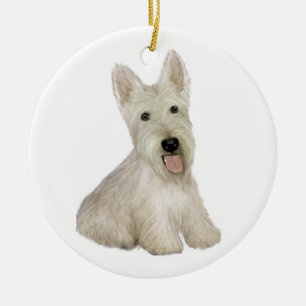 Scottish Terrier - wheaten Ceramic Ornament