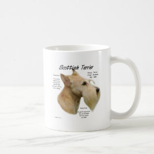 Scottish Terrier (wheaten) History Design Coffee Mug