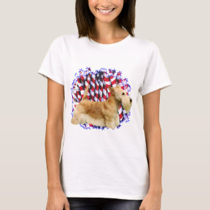 Scottish Terrier (wheaten) Patriot T-Shirt