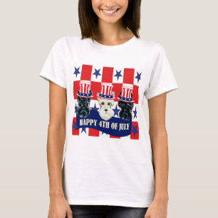 Scottish Terriers 4th of July T-Shirt