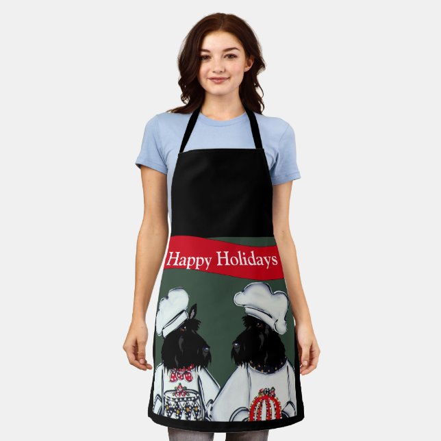 Scottish Terriers      Apron (Worn)