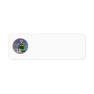 Scottish Terriers Christmas Carols Return Address Label