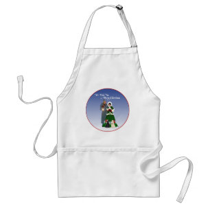 Scottish Terriers Christmas Carols Standard Apron