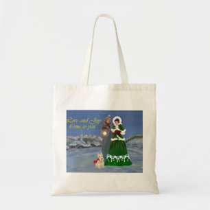 Scottish Terriers Christmas Carols Tote Bag
