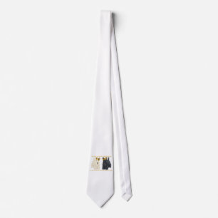 Scottish Terriers Happy Thoughts Tie