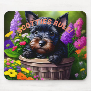 Scottish Terriers Rule! Mouse Pad