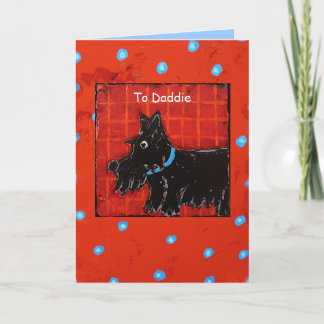 Scottish themed Father's Day card