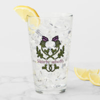 Scottish Thistle and Scots Gaelic Toast