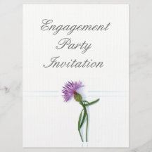 Scottish Thistle, Celtic Engagement Party