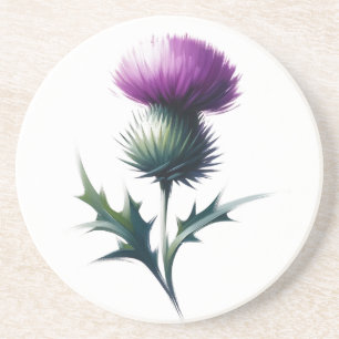 Scottish Thistle  Coaster