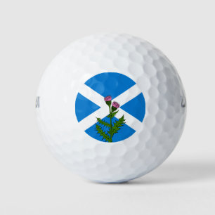 Scottish thistle golf balls