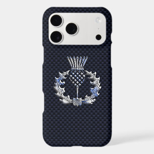 Scottish Thistle in Chrome Style