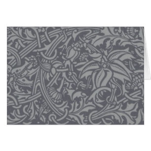 Scottish Thistle Knot William Morris Style