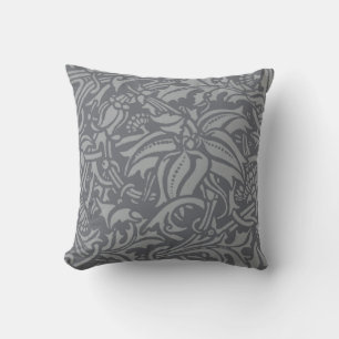 Scottish Thistle Knot William Morris Style Cushion