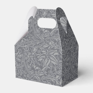 Scottish Thistle Knot William Morris Style Favour Box