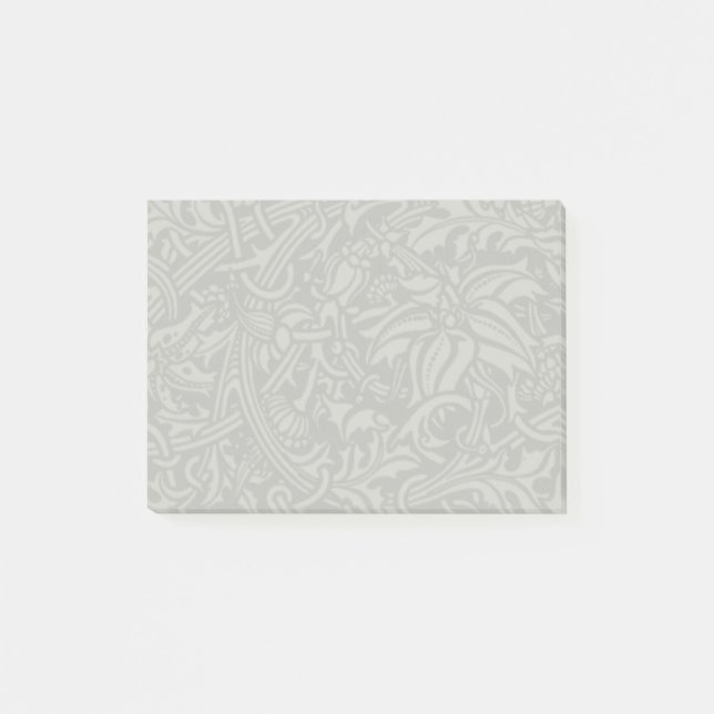 Scottish Thistle Knot William Morris Style Post-it Notes (Front)