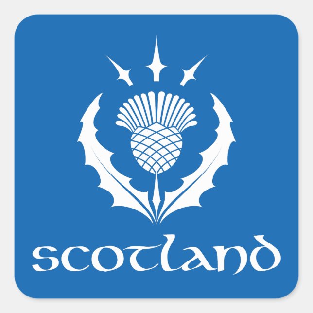 Scottish Thistle Sticker (Front)