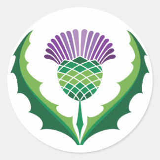 Scottish Thistle Sticker