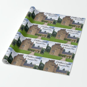 ScottishBurnett Clan Crathes Castle Wrapping Paper
