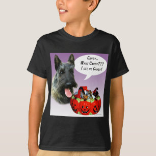 ScottishTerrier Halloween Candy T-Shirt