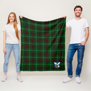Scotts Beveridge Tartan Plaid Fleece Blanket