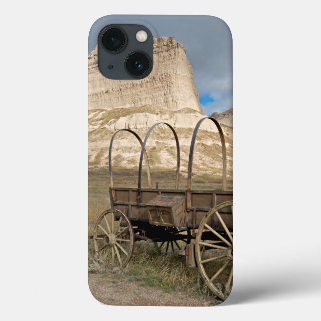 Scott's Bluff in present day Nebraska Case-Mate iPhone Case (Back)