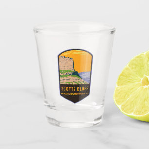 Scotts Bluff National Monument Shot Glass