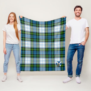 Scotts Campbell Dress Tartan Plaid Fleece Blanket