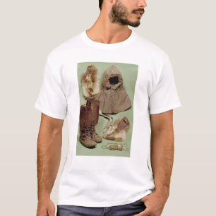 Scott's clothing used on the Antarctic T-Shirt
