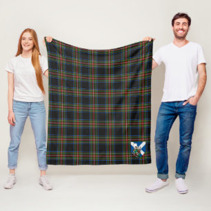 Scotts Denniston Tartan Plaid Fleece Blanket