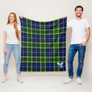 Scotts MacKellar Tartan Plaid Fleece Blanket