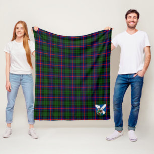 Scotts Morrison Tartan Plaid Fleece Blanket