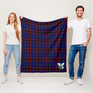 Scotts Wedderburn Tartan Plaid Fleece Blanket