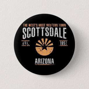 Scottsdale 6 Cm Round Badge