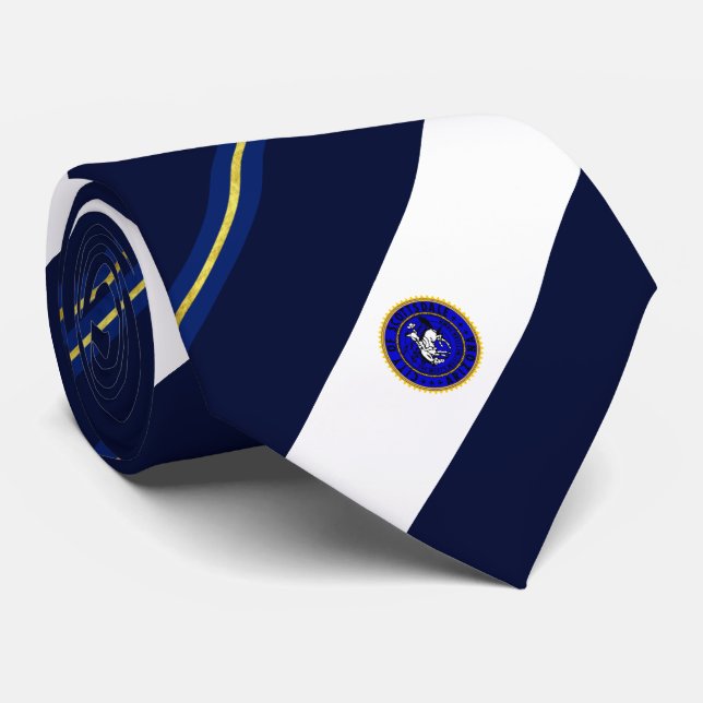 Scottsdale (Arizona) city flag Neck Tie (Rolled)