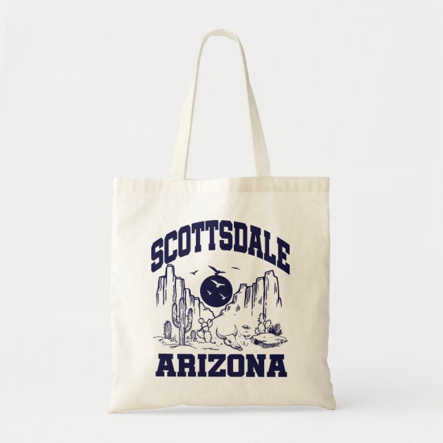 Scottsdale,Arizona Tote Bag (Front)