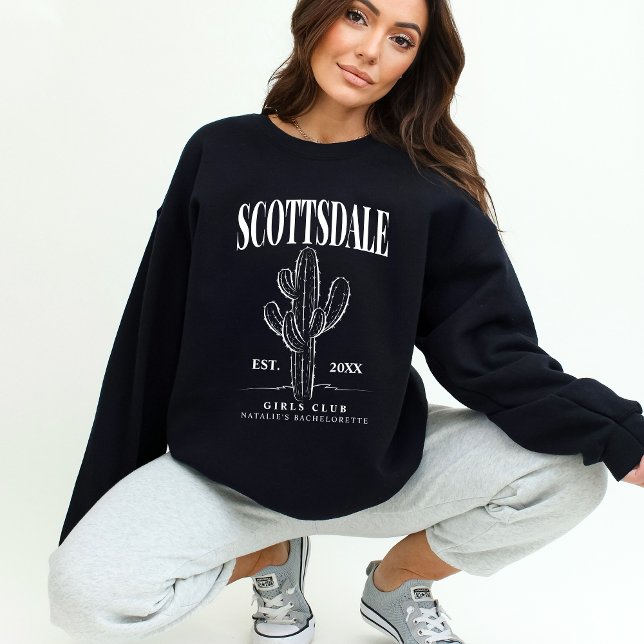 Scottsdale Bachelorette Custom Luxury Social Club Sweatshirt (Creator Uploaded)