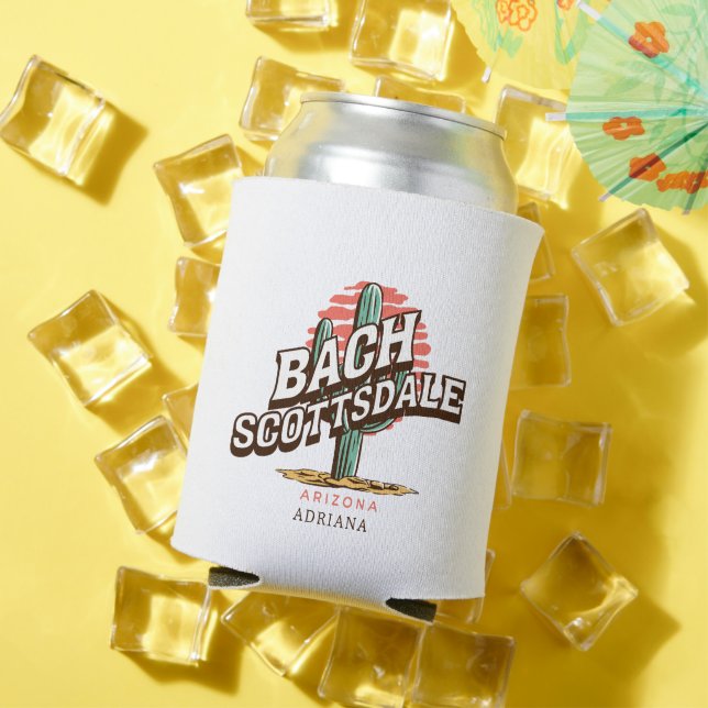 scottsdale bachelorette party cactus desert can cooler (In Situ Summer)