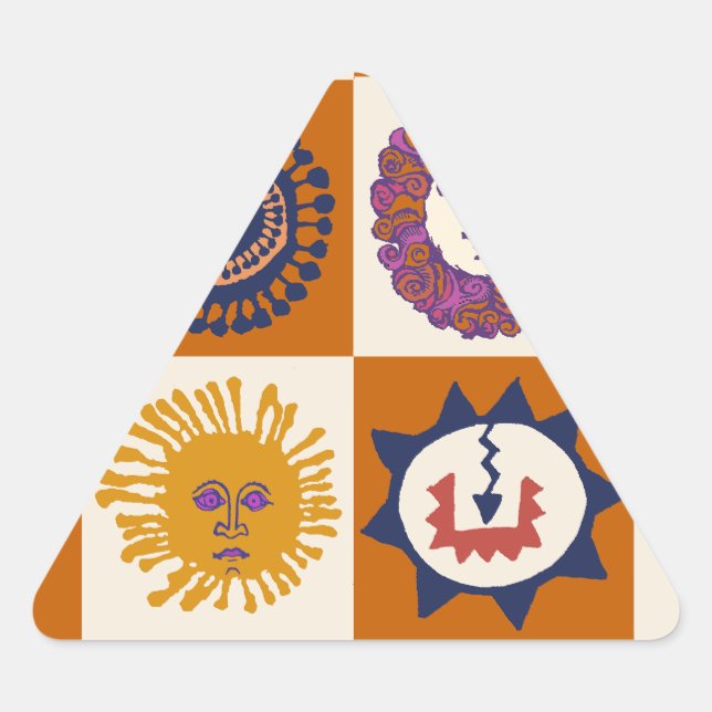 Scottsdale Del Sol Triangle Sticker (Front)